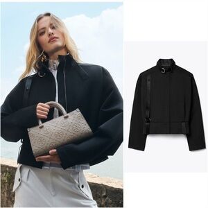 NWT Tory Burch WOOL BOMBER JACKET $1,298